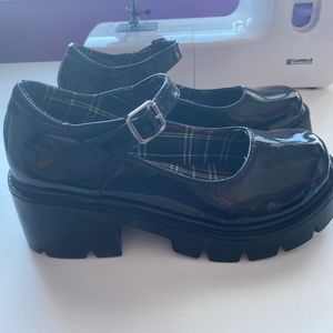 Platform Mary Janes